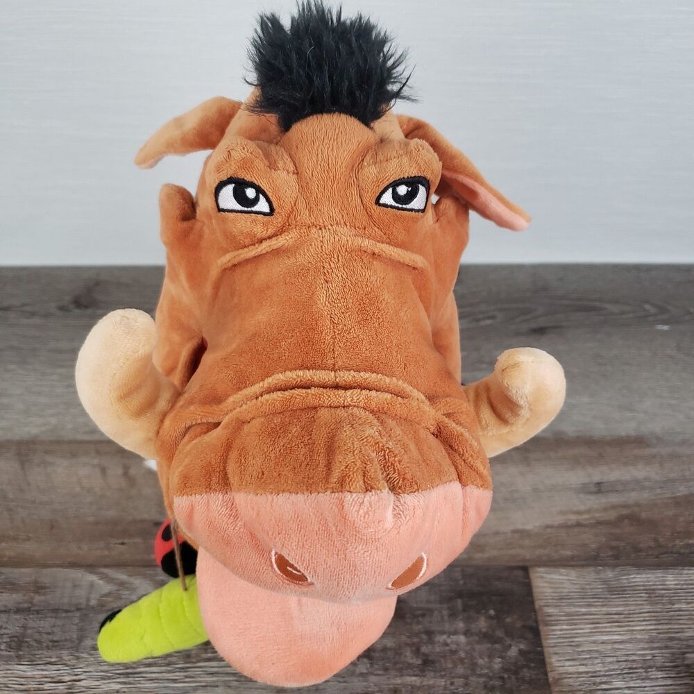Pumbaa The Lion King Disney Store Exclusive Large Plush With Grub Bugs - Picture 8 of 13